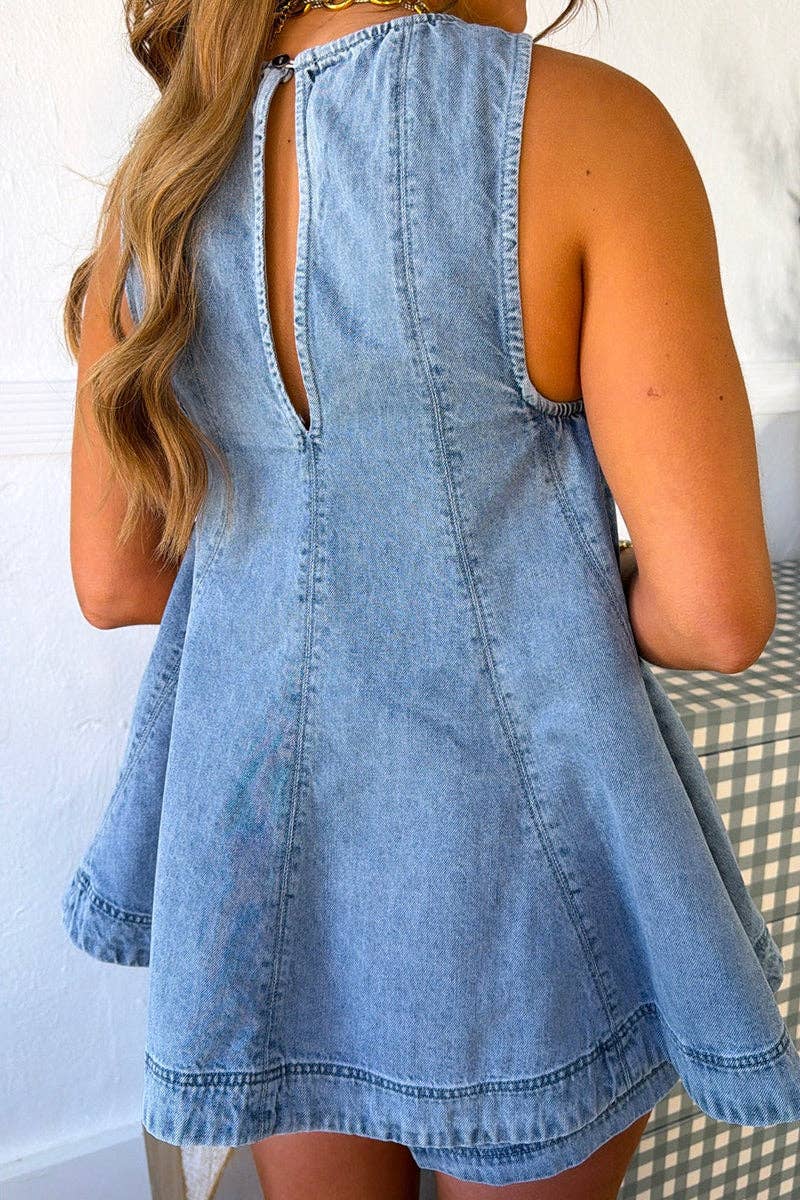 Flowy Denim Swing Set